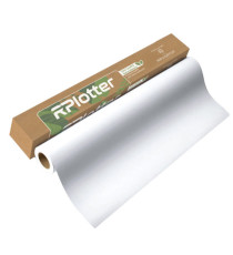 Carta plotter - 610mm x 50mt - 80 gr - inkjet/laser - bianco - in carta Navigator Company - RPlotter