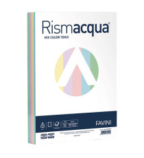 Carta Rismacqua - A3 - 90 gr - mix 5 colori - Favini - conf. 300 fogli