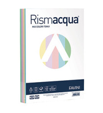 Carta Rismacqua - A4 - 140 gr - mix 5 colori - Favini - conf. 200 fogli