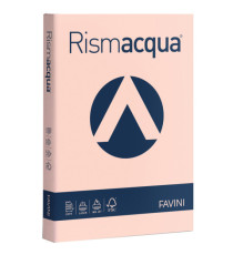 Carta Rismacqua - A4 - 140 gr - salmone 05 - Favini - conf. 200 fogli