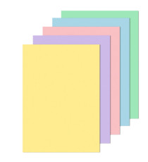 Carta Rismacqua Small - A4 - 200 gr - mix 5 colori - Favini - conf. 50 fogli