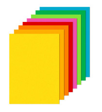 Carta Rismaluce - A3 - 90 gr - mix 8 colori - Favini - conf. 300 fogli