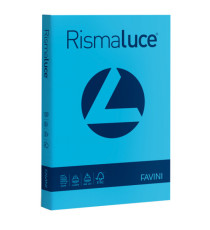 Carta Rismaluce - A4 - 140 gr - azzurro 55 - Favini - conf. 200 fogli