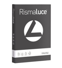 Carta Rismaluce - A4 - 200 gr - grafite 72 - Favini - conf. 125 fogli