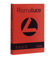 Carta Rismaluce - A4 - 90 gr - scarlatto 61 - Favini - conf. 300 fogli