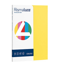 Carta Rismaluce Small - A4 - 200 gr - mix 5 colori - Favini - conf. 50 fogli