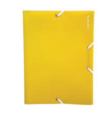 Cartella 3 lembi con elastico angolare - A4 - PP - colori assortiti - Colorosa