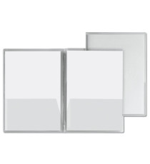 Cartella con doppia tasca Capri 69/T2 - A4 - PVC - trasparente liscio - Sei Rota - conf. 5 pezzi