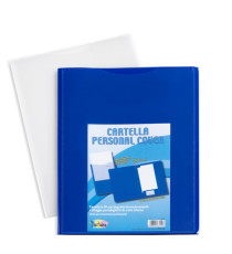 Cartella per presentazione Personal Cover - A4 - PP - blu - Iternet - conf. 5 pezzi