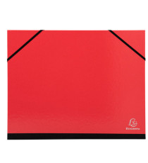 Cartella porta disegni con elastico angolare Iderama - A4 - cartoncino plastificato - colori assortiti - Exacompta