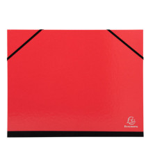 Cartella porta disegni con elastico angolare Iderama - A4 - cartoncino plastificato - colori assortiti - Exacompta