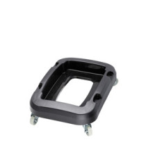 Carrello a 4 ruote per contenitore Office - 32,5×47×15 cm - nero - Medial
