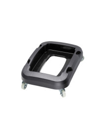 Carrello a 4 ruote per contenitore Office - 32,5×47×15 cm - nero - Medial