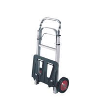 Carrello portatutto HT2101 - pieghevole - 110 x 39 x 41 cm - portata massima 90 kg - alluminio - Serena Group