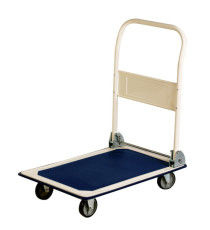 Carrello portatutto PZS150 - pieghevole - 74 x 48 x 83 cm - portata massima 150 kg - bianco/blu - Serena Group