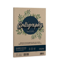 Carta Calligraphy Nature Shiro Eco - A4 - 120 gr - legno - Favini - conf. 50 fogli