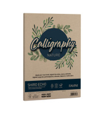 Carta Calligraphy Nature Shiro Eco - A4 - 120 gr - legno - Favini - conf. 50 fogli