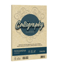 Carta Calligraphy Pergamena - A3 - 190 gr - crema 05 - Favini - conf. 250 fogli