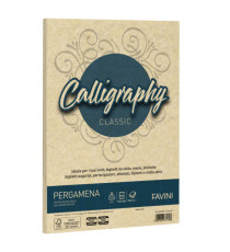 Carta Calligraphy Pergamena - A3 - 190 gr - crema 05 - Favini - conf. 250 fogli