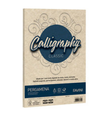 Carta Calligraphy Pergamena - A4 - 190 gr - sabbia 02 - Favini - conf. 250 fogli