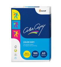 Carta Color Copy - A3 - 100 gr - bianco - Mondi - conf. 500 fogli