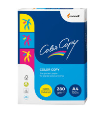 Carta Color Copy - A4 - 280 gr - bianco - Mondi - conf. 150 fogli
