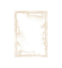 Carta con stampa pergamena - A4 - 90 gr - avorio - Decadry - conf. 20 fogli