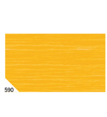 Carta crespa - 50 x 250 cm - 48 gr - arancio 590 - Rex Sadoch - conf.10 rotoli
