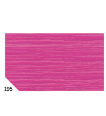 Carta crespa - 50 x 250 cm - 48 gr - fucsia 195 - Rex Sadoch - conf. 10 rotoli