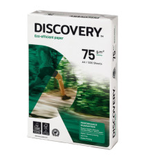 Carta Discovery 75 - A4 - 75 gr - bianco - conf. 500 fogli