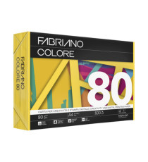 Carta Fabriano Colore - A4 - 80 gr - colori tenui cedro - Fabriano - conf. 500 fogli