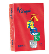 Carta Le Cirque - A3 - 80 gr - rosso scarlatto 209 - Favini - conf. 500 fogli