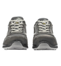 Calzatura di sicurezza Kick S3 - pelle nabuk naturale - taglia 45 - grigio - U-Power