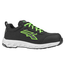 Calzatura di sicurezza Mitch Red Ego S3S ESD - numero 45 - nero/verde - U-Power