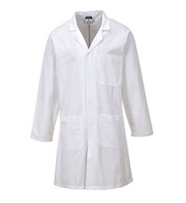Camice da lavoro - maniche lunghe - unisex - taglia M - bianco - Portwest
