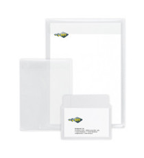Buste con patella Soft P - PPL - 7,5 x 11 cm - liscio - trasparente - Sei Rota - conf. 25 pezzi