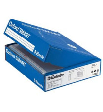 Buste forate Oxford Smart - Standard - buccia - 22 x 30 cm - trasparente - Esselte - conf. 400 pezzi