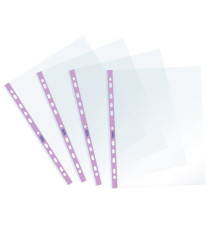 Buste forate Pastel - c/ banda - liscia - 22 x 30 cm - lilla - Favorit - conf. 25 pezzi