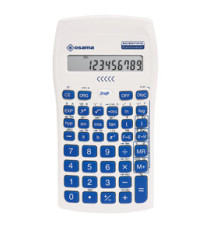 Calcolatrice scientifica OS 134/10 BeColor - bianco - tasti blu - Osama