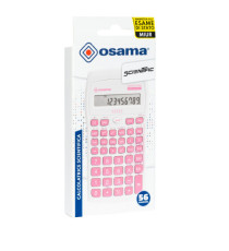 Calcolatrice scientifica OS 134/10 BeColor - bianco - tasti rosa - Osama