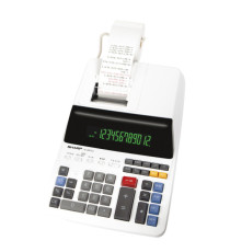 Calcolatrice scrivente - 12 cifre - 2 colori di stampa - Sharp
