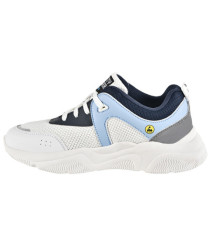 Calzatura bassa Sloan O1 LOW - numero 37 - bianco/azzurro - Safety Jogger