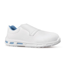 Calzatura di sicurezza Blanco S2 FO SR - pelle idrorepellente - bianco - taglia 42 - U-Power