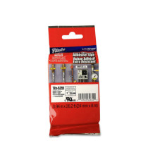 Brother - Nastro con adesivo resistente - Nero/Bianco - TZES251 - 24mm x 8mt