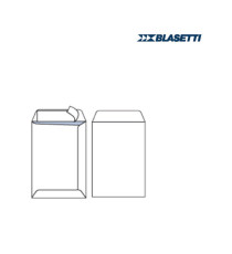 Busta a sacco Self - strip adesivo - 23 x 33 cm - 80 gr - bianco - Blasetti - conf. 500 pezzi