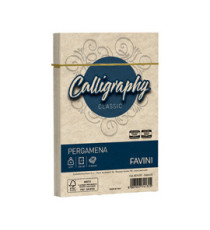 Busta Calligraphy Pergamena - 120 x 180 mm - 90 gr - sabbia 02 - Favini - conf. 25 pezzi