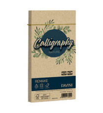 Busta Calligraphy Remake - 110 x 220 mm - 120 gr - spiaggia - Favini - conf. 25 pezzi