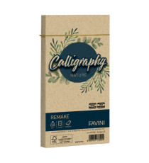 Busta Calligraphy Remake - 110 x 220 mm - 120 gr - spiaggia - Favini - conf. 25 pezzi
