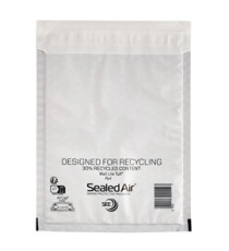Busta imbottita Mail Lite Tuff Cushioned - impermeabile - K (35 x 47 cm) - bianco - Sealed Air - conf. 10 pezzi