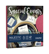 Busta Special Events - 170 x 170 mm - 120 gr - rosso - Favini - conf. 10 buste